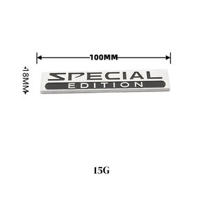 Adesivo per Auto in Metallo 3D con Logo EDITION, Impermeabile, Rivestito UV, Personalizzabile, Edizione Limitata - Product Image 5