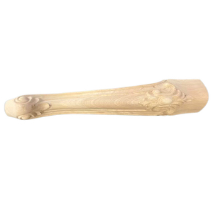 Gambe per Mobili in <span class=keywords><strong>Legno</strong></span> Massello Intagliato, Stile Europeo Vintage Floreale, Gambe per Armadi e Divani in <span class=keywords><strong>Legno</strong></span> <span class=keywords><strong>Grezzo</strong></span> Non Finito, <span class=keywords><strong>Piedi</strong></span> di Ricambio per Tavoli - Product Image 3