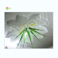 Fleur géante gonflable pour la décoration de scène de danse