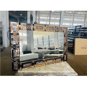 Hiện Đại Đơn Giản Bạc Màu Gương Chất Lượng Tốt Glass Home Đồ Nội Thất Cho Phòng Tắm Và Phòng Ngủ Mặc Quần Áo Trang Trí Khung Gương - Product Image 6