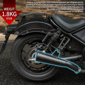 Kit de tubo de escape de silenciador de motocicleta XXUN para <span class=keywords><strong>Honda</strong></span> <span class=keywords><strong>REBEL</strong></span> CM/CMX1100 2021-2024 2021 2022 <span class=keywords><strong>2023</strong></span> 2024 - Product Image 5