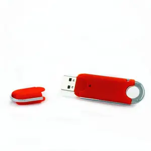 Pen memori drive usb plastik 64GB, flash drive gaya klasik harga rendah