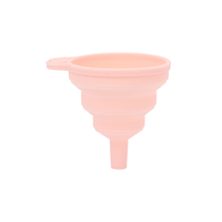 Offre Spéciale de cuisine pliable de qualité alimentaire sans Bpa Silicone petit Mini vente en gros accessoires pour la maison entonnoir en Silicone pliable