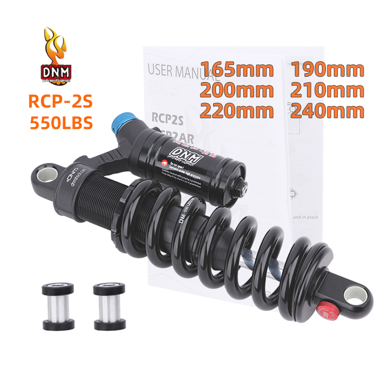 DN DV22AR ST1520 Aortisseur arrière à ressort hélicoïdal pour VTT 190