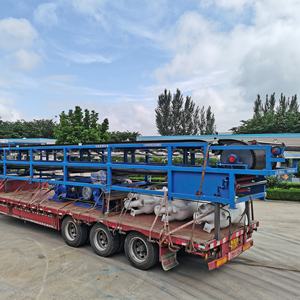 화력 발전소 용 자동 수평 고무 벨트 진공 필터 프레스 석고 탈수 장비 - Product Image 5