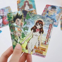Anime japonais en gros 48 boîtes Légende du feu Anime Figures Bronzing Cards Toy Gifts ONE PUNCH-MAN Saitama Collectible play Cards
