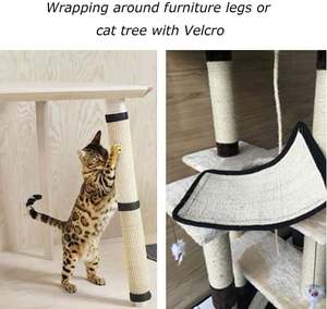 Cat Scratcher Mat <b>Sofa</b> Protector Natural Sisal Cat Scratching Mat Cat Scratch Couch Cover - Product Image 4