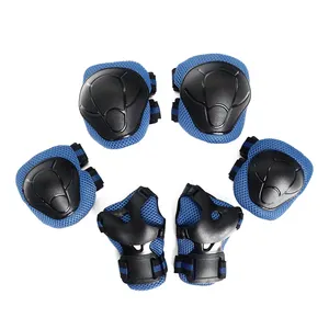 Kids Veiligheid Knie Elleboogbeschermers Bescherm Gear Helm Beschermende Pads Set Voor Kids