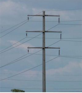 Poteau utilitaire octogonal en acier galvanisé NEA Standard 30ft 35ft 40ft pour la distribution électrique des Philippines, ligne électrique 11kV - Product Image 2