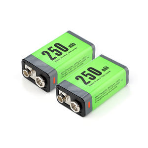 Перезаряжаемый никель-металлогидридный аккумулятор Soshine 9 В 6F22: 250 мАч 8,4 в-2 шт. (<span class=keywords><strong>1</strong></span> в упаковке) - Product Image 2