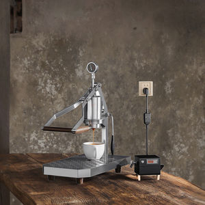 Macchina da Caffè Espresso Italiana con Controllo della Temperatura PID, Leva Elettrica per Pre-infusione, Azionamento Manuale a Leva per Uso Domestico - Product Image 5