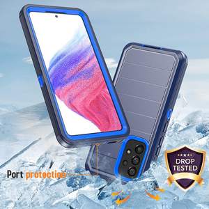 Funda de teléfono resistente, protección completa, soporte duro, para <span class=keywords><strong>Samsung</strong></span> <span class=keywords><strong>Galaxy</strong></span> A53 5G, novedad de <span class=keywords><strong>2023</strong></span> - Product Image 6