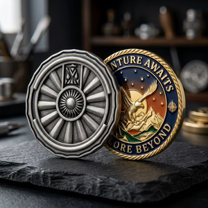 Moneda Conmemorativa Personalizada de Metal Antiguo Coleccionable, Moneda de Recuerdo de la Libertad con Diseño 3D de Doble Cara, Fabricante Mayorista - Product Image 1