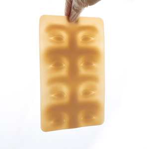 Modelo de Práctica de Tatuaje de Cejas de Silicona 3D, Piel de Entrenamiento de Microblading de Goma - Product Image 5