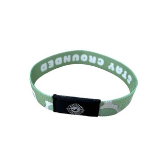 213 RFID NFC kiểm soát truy cập dây đeo cổ tay Kinh Thánh câu nguyện polyester trắng đa màu đàn hồi Vòng đeo tay cho tinh thần - Product Image 5