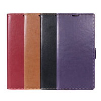 Multifonctionnel pour Samsung S23 Ultra Phone Case New PU Leather Flip Design avec fentes pour cartes et portefeuille Back Cover