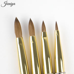 <span class=keywords><strong>Pincel</strong></span> Profesional para Uñas, Estilo Negro y Dorado, <span class=keywords><strong>Pincel</strong></span> de Pelo de Marta <span class=keywords><strong>Kolinsky</strong></span> <span class=keywords><strong>Original</strong></span> para Arte de Uñas Acrílicas - Product Image 4