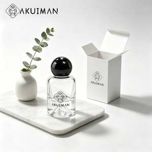 Cosmetic 30ml clear Glass Luxury Wholesale <b>Empty</b> Custom Perfume <b>Spray</b> <b>Bottle</b> with Box Packaging - Product Image 4