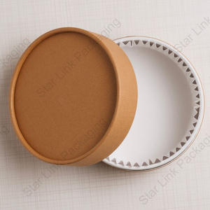 Caja de Pastel Cilíndrica de Lujo Personalizada, Tubo de Papel Redondo Biodegradable de Cartón de Grado Alimenticio para Repostería - Product Image 3