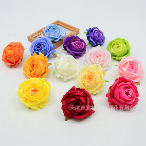 Fleurs artificielles Dongchen Crafts, roses de montagne enneigées, base de fleurs décoratives pour mariage, maison, cadeaux festifs - Product Image 4