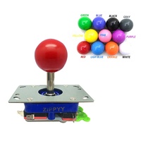 Manette de jeu d'arcade avec fermeture éclair, joystick, long et court pour pc