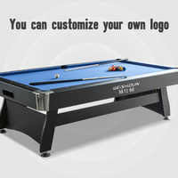 Table de billard personnalisée 3-en-1 (6ft/7ft/8ft/9ft) – Table multi-jeux avec 7 couleurs disponibles, faible MOQ, logo personnalisé, directement de l'usine