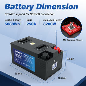 2024 12V 460Ah LiFePO4 Batteriepack, Grade-A LiFePO4 Zellen 100Ah 200Ah 230Ah 300Ah 460Ah für Wohnmobile und Off-Grid-Anwendungen - Product Image 2