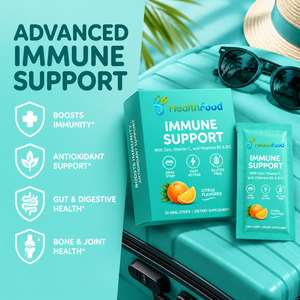 Tiras Orales para el Apoyo Inmunológico ODM, Sabor Cítrico, Suplemento Dietético, Promueve y Refuerza los Niveles de Antioxidantes y Refuerza el Sistema Inmunitario - Product Image 3