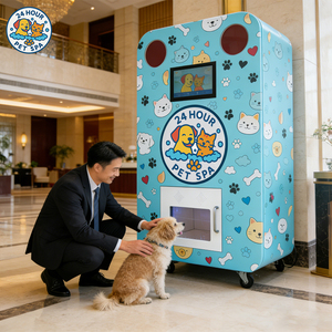 Macchina per il lavaggio self-service di cani a prezzi accessibili, esportata in tutto il mondo, macchina distributrice ecologica per la cura e il lavaggio degli animali domestici - Product Image 2
