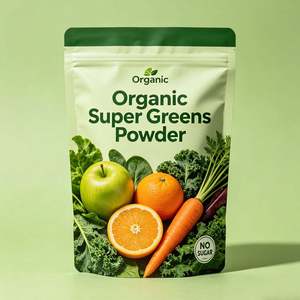 Custom Printed Plastic Bag Zip Lock Smell Proof Plastic Zipper Stand up Bag For Cookie Candy Snack Powder - Product Image 6