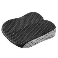 Rehausser maille tissu mousse à mémoire coussin de siège orthopédique chaise de bureau coussin ergonomie Coccyx coussin de siège pour voiture soulager