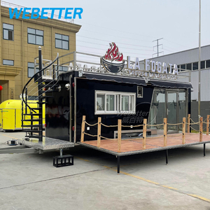 WEBETTER Rimorchio Commerciale a Due Piani per Fast Food, Grande Bar Mobile a Due Piani per Birra, Caffè e Cibo in Vendita negli USA - Product Image 2