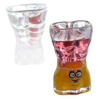 Verre à vin Kaiyao pour hommes et femmes, verre à shot, coupe à liqueur en forme humaine avec motif bikini, capacité 1-100 ml, design moderne