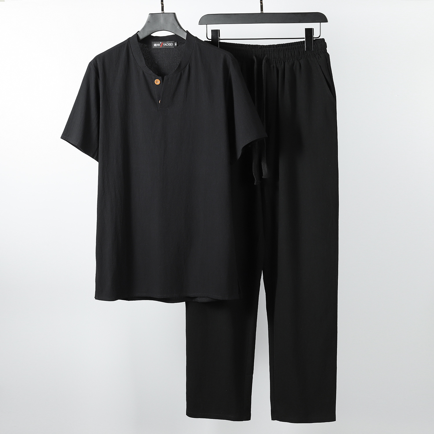 black-long pants