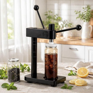 Machine de scellage manuelle et automatique pour bouteilles en plastique de 55 mm, presse-capsules pour bouteilles de boissons 55 mm 55 mm 55 mm - Product Image 6
