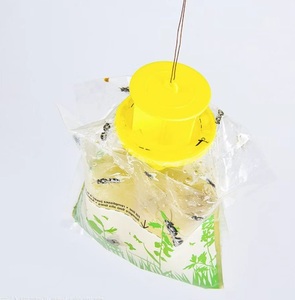 Recyclable <span class=keywords><strong>Pas</strong></span> <span class=keywords><strong>Cher</strong></span> Suspendu Leurre <span class=keywords><strong>Sac</strong></span> Abeille Guêpe Mouche Pièges Fly Catcher Jetable Mouche Fruit Piège <span class=keywords><strong>Sac</strong></span> - Product Image 1