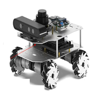 Robot ROS2 con IA, Modelo Grande para Educación, Dirección Diferencial Ackermann, Vehículo Autónomo Inteligente, Motor Raspberry Pi WD550