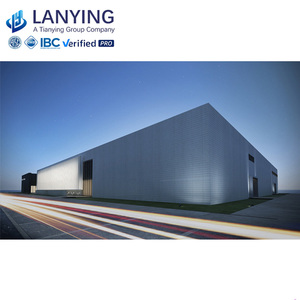 Nhà xưởng đúc sẵn prefab thép Kim Loại Nhà máy thiết kế xây dựng nhà kho - Product Image 3