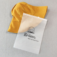 Pochette en plastique transparente EVA personnalisée grand format avec fermeture éclair pour vêtements, emballages de vente au détail, sacs en EVA avec fermeture éclair autocollante