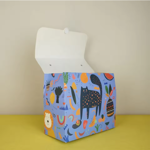 2026 High-End Children's Snack Gift <strong>Cardboard</strong> <strong>Suitcase</strong> with Handle Elegant Box Printing for Beauty Gift Sets - Product Image 3