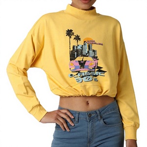 Trendy <b>Women</b> Printed Sweatshirt Soft Cotton Casual Long Sleeve <b>Pullover</b> Sweatshirt <b>for</b> Streetwear and Sportswear - Product Image 1