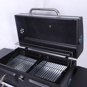 鉄製耐風バーベキュー長方形シンプルな高さ調整可能な回転回転<span class=keywords><strong>Bbq</strong></span>グリルスクリーンラック - Product Image 4