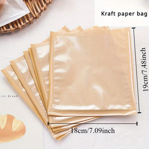 Sacchetto di Carta per Pane Fresco Perfetto, Nuovo di Zecca, Personalizzato, per Pasticceria e Confezionamento all'Ingrosso - Product Image 2