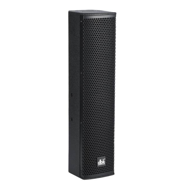 DBK 4*4 Inch Passive Full Range Column Speaker 2 Way Neodymium DJ SpeakerS Indoor Professional Audio System for Church Event