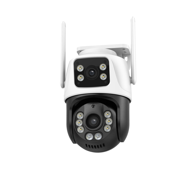 6MP PTZ WiFi Dome Camera Dual Lens Auto Tracking AI Human Detection Wireless Outdoor Waterproof CCTV Security IP Camera XMeye