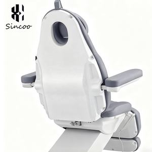 Üretici Modern deri 3 Motor yüz Spa yatak ayarlanabilir elektrikli kozmetik sandalye güzellik salonu için güzellik yatağı - Product Image 3
