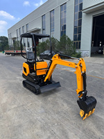 Mini-excavatrice micro 2022 de 1 tonne, la plus petite mini-excavatrice, mini-excavatrice, petite pelle