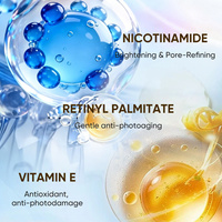 Spray solaire SPF50 PA+++ à large spectre UVA UVB, protection éclaircissante à la niacinamide, non collant
