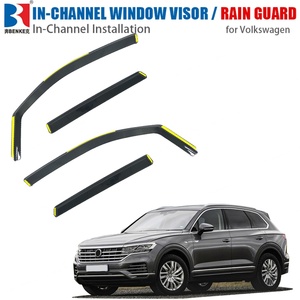 Pare-pluie pour fenêtres de Volkswagen Touareg |   Pare-soleil de voiture et déflecteurs de fenêtre |   Accessoires déflecteurs de vent pour fumeurs - Product Image 1