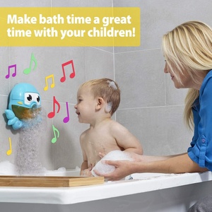 Juguete de Baño para Bebés, Pulpo de Plástico que Sopla Burbujas y Canta, Generador de Burbujas para Niños Pequeños - Product Image 5